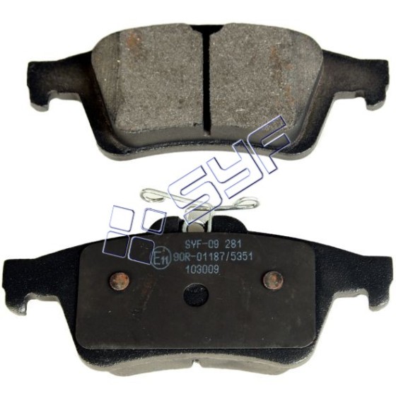 Arka Fren Balatası - Opel Vectra C 2004> / Ford C-max, Volvo S40 II - Kod SYF-09 281 - OEM 1605117 ürün görseli