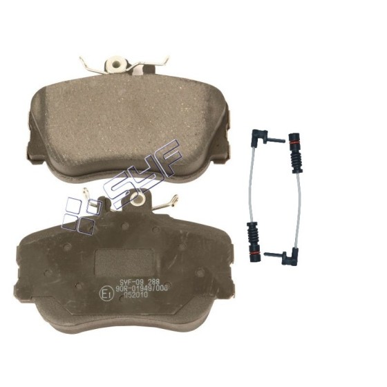 Fren Balata ÖN Mercedes-benz C Serisi (W202) 1993-2000 (Fişli) - Kod SYF-09 288 - OEM 0024202120 ürün görseli