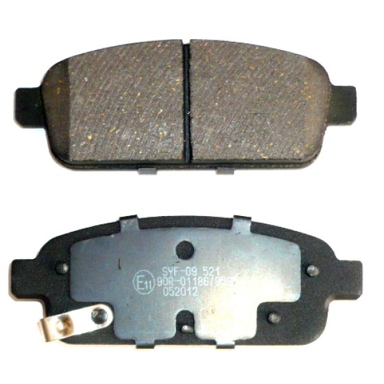 Arka Fren Balatası - Opel Astra J 1.3 Cdti-1.4-1.6-1.7 CDTI 2009> / Chevrolet Cruze 2009> / Hyundai H1 / Hyundai Accent Blue - Kod SYF-09 521 - OEM 13300867 ürün görseli