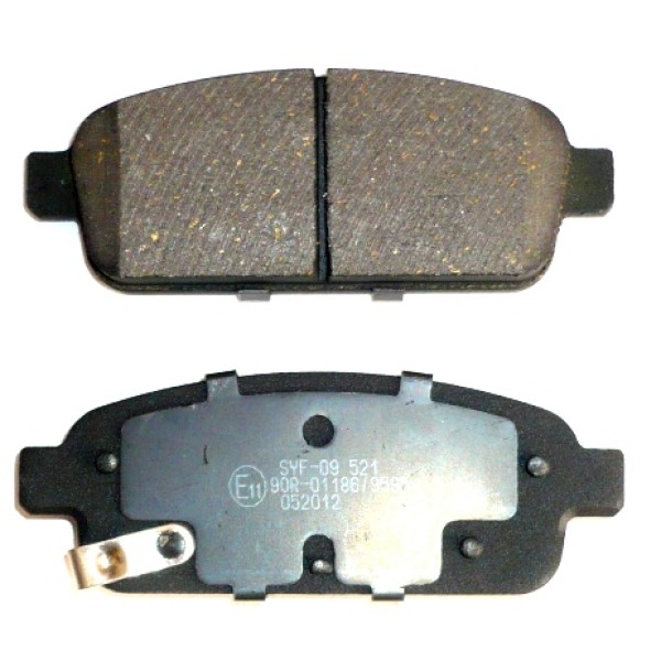 Arka Fren Balatası - Opel Astra J 1.3 Cdti-1.4-1.6-1.7 CDTI 2009> / Chevrolet Cruze 2009> / Hyundai H1 / Hyundai Accent Blue - Kod SYF-09 521 - OEM 13300867