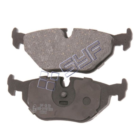 Arka Fren Balatası - Bmw 3 E36 1993-1998 / Bmw E46 1998-2005 / E46 318 Ci 2005> / E46 320 Cd 2005> - Kod SYF-09 551 - OEM 34216778168 ürün görseli