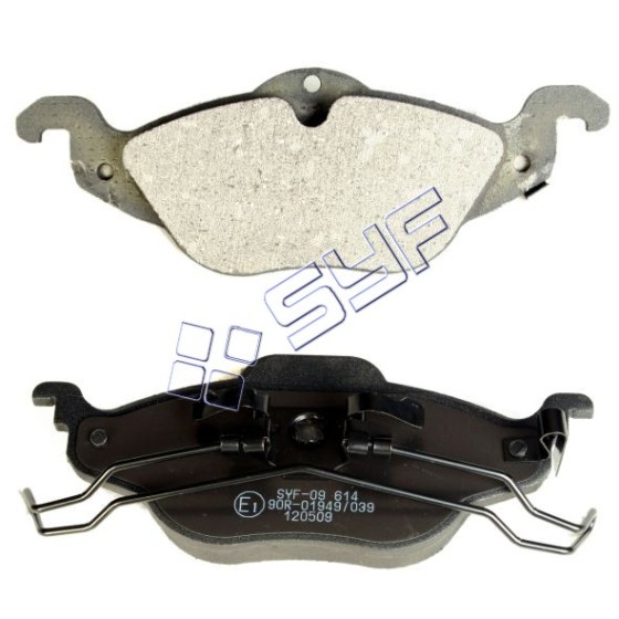 Ön Fren Balatası - Opel Astra G 1.4, 1.6 16V (98-05) - Kod SYF-09 614 - OEM 1605034 ürün görseli