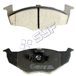 Ön Fren Balatası - Volkswagen Golf 3 - 1.4, 1.6, 1.9D (91-96) / Seat Cordoba 1.6 16V (97-99) / Seat Toledo 1.6 / 1.8 (96-99), (75 HP) - Kod SYF-09 638 - OEM 1H0698151A