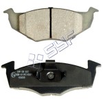 Ön Fren Balatası - Volkswagen Polo 1.4, 16 (97-99), Volkswagen Golf 3 1.4, 1.6 ABS+ (92-97), (Ince Tip) - Kod SYF-09 639 - OEM 1H0698151B