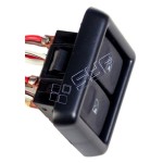 Cam Kaldirma Düğmesi Volkswagen Passat / Volkswagen Golf / Volkswagen Jetta Kablolu-soketli Çiftli - Kod SYF-20 153 - OEM 191919550A