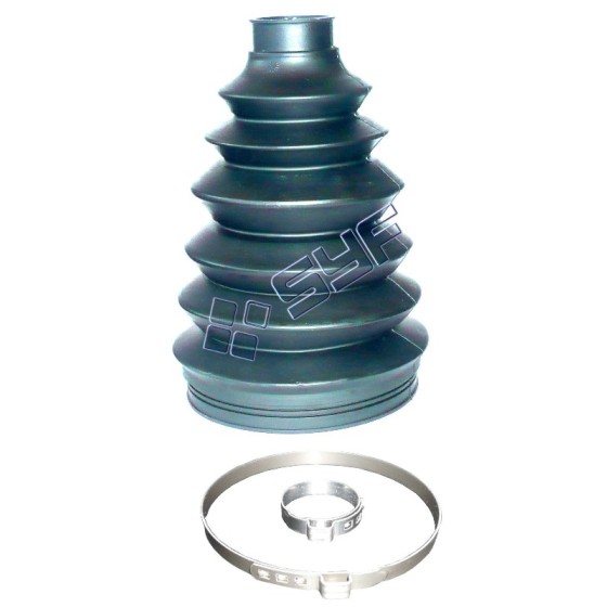 Aks Körüğü (Sert Körük + Çelik Kelepçe ) Volkswagen Transporter T 4 1995-2003 / Sharan 1995-2010 / Ford Galaxy 1995-2006 (ØD 103mm / ØD 35mm / L 153mm) - Kod SYF-246001 - OEM 7M0498203 ürün görseli