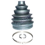 Aks Körüğü (Sert Körük + Çelik Kelepçe ) Volkswagen Transporter T5 2.5 2003-2009 / Volkswagen Touareg 2002-2006 (ØD 105mm / ØD 34mm / L 126mm) - Kod SYF-246002 - OEM 7H0498203A
