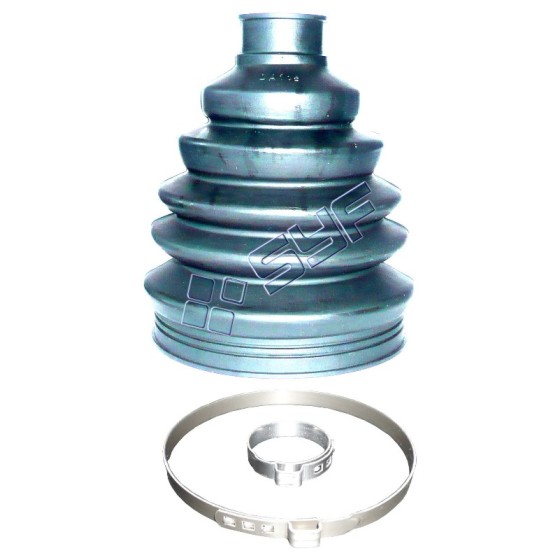 Aks Körüğü (Sert Körük + Çelik Kelepçe ) Volkswagen Passat 1996-2005 / Audi A4 1995-2001 / Audi A6 1997-2005 (ØD 83mm / ØD 25mm / L 113mm) - Kod SYF-246005 - OEM 3B0498203A ürün görseli
