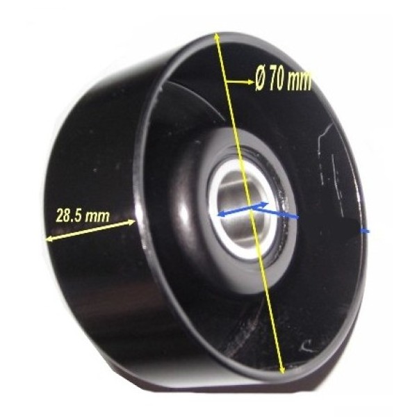 Gergi Makarasi (Avare) Volkswagen Polo 2005> 1.4 Audi TDI- Audi A2 2000-2005 / Seat / Skoda (Syf-30 517 Nin Tek Rulmani) - Kod SYF-30 467 - OEM 045903315A