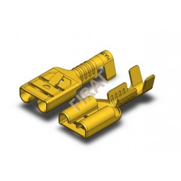İthal Kablo Ucu Disi Gecmeli (Gumus) GF2D 6, 3 Rade - OEM 0103204022