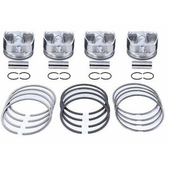 BORSEHUNG Piston - Segmanli Std 76.51 MM ( 4 Adet ) Skoda Fabia-skoda Yeti-volkswagen Jetta-volkswagen Polo-skoda Rapid-volkswagen Passat-volkswagen Jetta-seat Leon - Kod 036107065DH_BRS - OEM 036107065ES ürün görseli