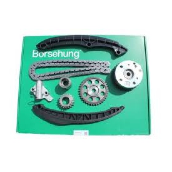 BORSEHUNG Eksantirik Zincir Seti & ( Konumlandirici Denso ) Volkswagen Golf-volkswagen Jetta-volkswagen Passat-skoda Octavia-a3-seat Leon 1.4 TSI 1.6 FSI 8 Parça - Kod 03C198229ED_BRS - OEM 03C198229ED ürün görseli