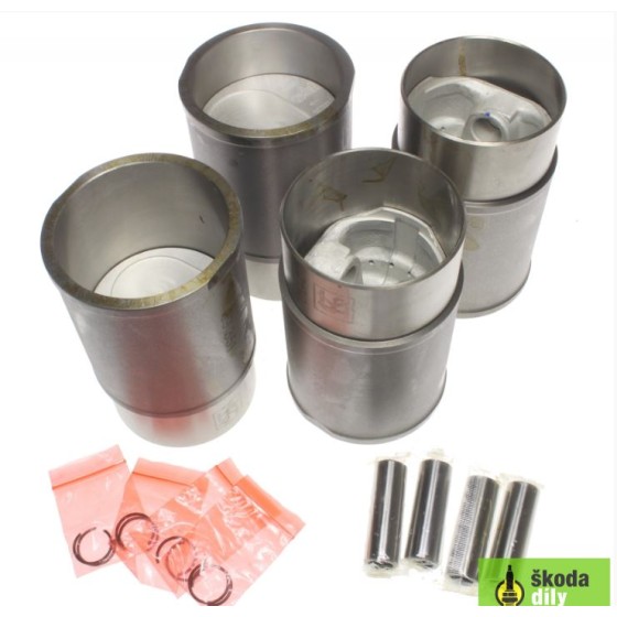 VIKA Piston - Segman Gömlek 4 Adet Set Skoda Fabia 1.4 Ame-aqw 68 HP - Kod 047198075D - OEM 047198075C ürün görseli