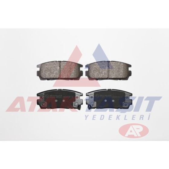 AP Fren Balata Arka Ikazli Chevrolet Captiva (C100) 2.0 D 2006-2012 / Captiva (C140) 2.0 D 2012-2014 / Opel Antara 2.0 CDTI A-t 2007 - Kod 05P1323 - OEM 1605123 ürün görseli