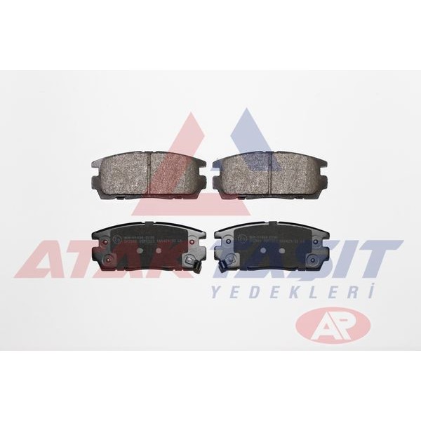 AP Fren Balata Arka Ikazli Chevrolet Captiva (C100) 2.0 D 2006-2012 / Captiva (C140) 2.0 D 2012-2014 / Opel Antara 2.0 CDTI A-t 2007 - Kod 05P1323 - OEM 1605123