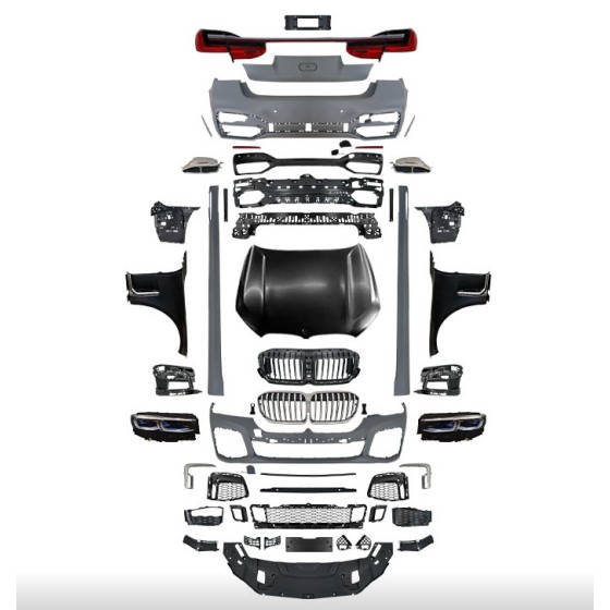 WENDER Far - Komple Body Kit G11 [Donusum => G12] Pdcli:arka, 2b2-çıkış, Mrşp-li, Panj-lu, Egz.uçlu, Kaput / Çamurluk, Far / Stop - OEM 112201 ürün görseli