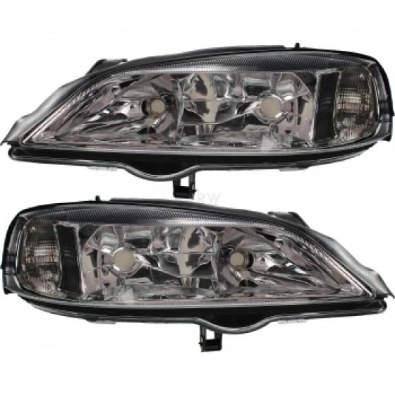 WISCO Far - Lambasi Komple Opel Astra G Sol Siyah - OEM 1216117L ürün görseli
