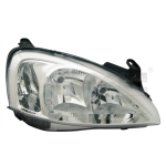 İthal Sol Far - Opel Corsa C Opel Combo C 03-05 - Kod 1216142-WISCO - OEM 1216142