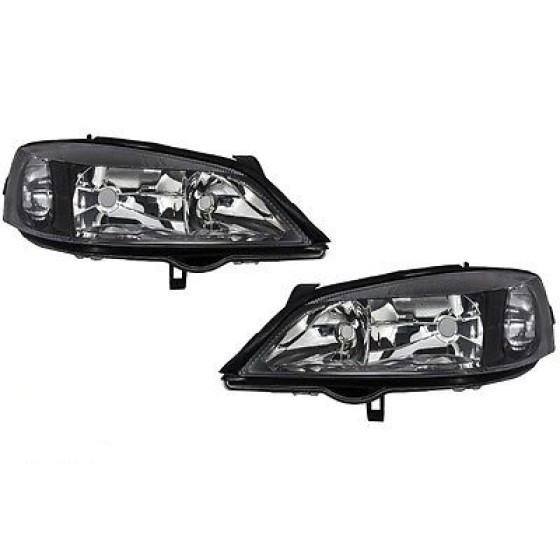 İthal Sağ Far - Opel Astra G (Füme) - OEM 1216288 ürün görseli