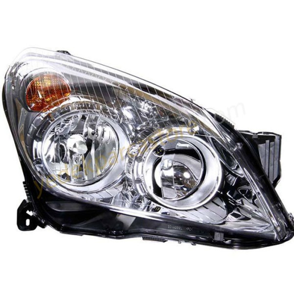 İthal Sol Far - Kristal Beyaz Opel Astra H 2007-2009 - Kod 1216659BK-WISCO - OEM 1216659BK