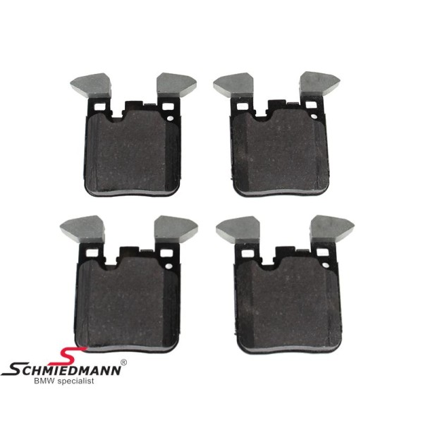 REMSA Arka Fren Balatası - Spor Performans F20 F30 F32 - Kod 1539-00 - OEM 34216887576