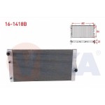 VEKA SU Radyatoru Brazing Bmw 5 Serisi (F10) 520 D A-t AC+ - Kod 16-1418B - OEM 17118509176
