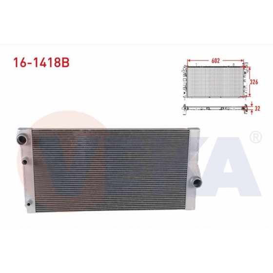 VEKA SU Radyatoru Brazing Bmw 5 Serisi (F10) 520 D A-t AC+ - Kod 16-1418B - OEM 17118509176 ürün görseli