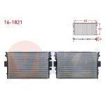 VEKA SU Radyatoru Mekanik Iveco Daily Iii (35c) 2.8 D M-t AC+ / - 1999-2006 - Kod 16-1821 - OEM 42577219