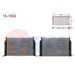 VEKA SU Radyatoru Mekanik Fiat Stilo (192) 1.8 16V M-t AC+ / - 2001-2005 - Kod 16-1836 - OEM 46745809