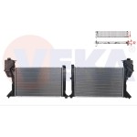 VEKA SU Radyatoru Brazing Mercedes-benz Sprinter (901, 902) 212 D M-t 1995-2006 / (903) 308 D - 312 D M-t 1995-2006 / (904) 408 D - 410 D - 412 D M-t 1995-2006 - Kod 16-2861B - OEM A9015003100
