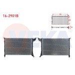 VEKA SU Radyatoru Brazing Mini Cooper (R50, R53) 1.6i 16V 2001-2006 / Cooper One (R50, R53) 1.6i 16V 2001-2006 - Kod 16-2901B - OEM 1475552