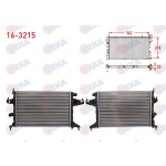 VEKA SU Radyatoru Mekanik Opel Corsa C 1.4 M-t 2000-2006 - Kod 16-3215 - OEM