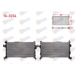 VEKA SU Radyatörü Opel Corsa C Opel Combo C Z13DT Z13DTJ Z17DTH - Kod 16-3234 - OEM 1300259