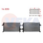 VEKA SU Radyatoru Mekanik Opel Astra H 1.3 CDTI M-t AC+ / - 2004-2010 - Kod 16-3253 - OEM 1300269