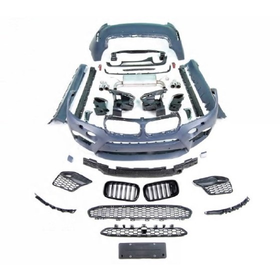 WENDER Body Kit X6:f16 F.yık-lı, Pdcli:ön / Arka, 2b2-çıkış, Mrşp-li, Panj-lu, Egz.uçlu -X6M (F86) Style - OEM 162103 ürün görseli