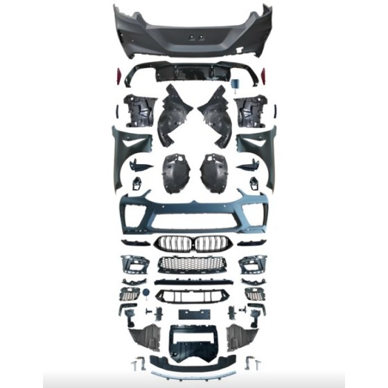 WENDER Body Kit G16 (Sedan) Pdcli:ön / Arka, 2b2-çıkış, Panj-lu, Çamurluklar - / / / M8 (F93) Style - OEM 162202 ürün görseli