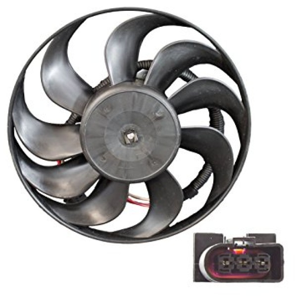 İthal Fan Motoru - Klima Küçük Volkswagen Golf-volkswagen Bora-skoda Octavia-skoda Fabia-seat Toledo-a3 1.6-1.9 98-03 - Kod 1J0959455M-WISCO - OEM 1J0959455M