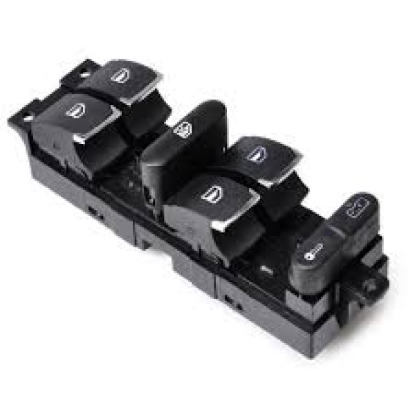 Cam Açma Düğmesi Sol ( Krom Kirmizi Işik) Volkswagen Golf 4-volkswagen Bora-volkswagen Passat - OEM 1J4959857