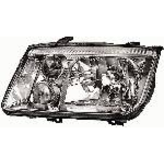 WISCO Far - Komple (Sinyalli) Sol Sisli Volkswagen Bora 1998 -> - Kod 1J5941017AJ - OEM 1J5941017BE ürün görseli