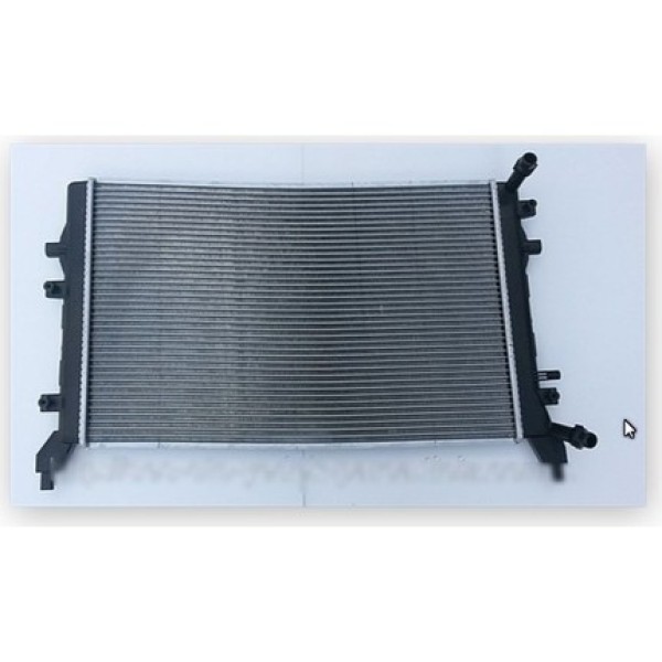 İthal SU Radyatörü Brazing Volkswagen Golf 5 1.2-1.4 TSI Caxa 2003-2009 - Kod 1K0121251BN-AUTOLUX - OEM 1K0121251BN