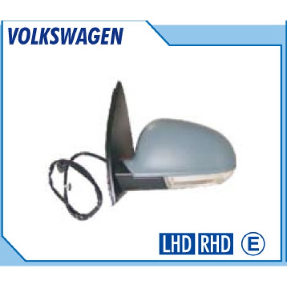 WISCO Ayna - Diş Dikiz Sağ Sinyalli Volkswagen Golf 5 2004 -> - Kod 1K1857508CN9B9 - OEM 1K1857508CN ürün görseli