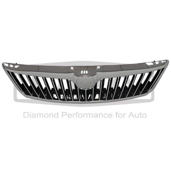 Panjur ÖN Komple Krom+krom Çitali Skoda Octavia 09-13 ( Facelıft ) - Kod 1Z0853661A/668C_DPA - OEM 1Z0853661A739