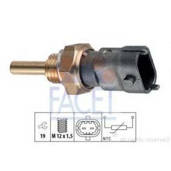 Topran Sicaklik Sensoru Opel Astra G Opel Vectra B 1.6 16V Z16XE - Kod 206729755 - OEM 1342570 ürün görseli