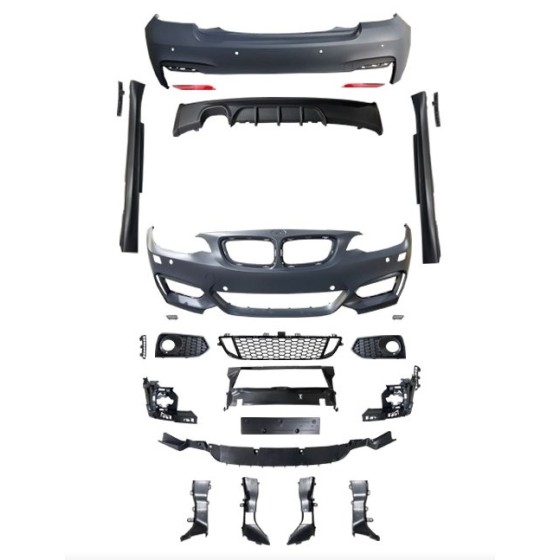 WENDER Body Kit F22 F.yık-lı, Pdcli:ön / Arka, 00-çıkış, Mrşp-li -M-tech - OEM 222100 ürün görseli