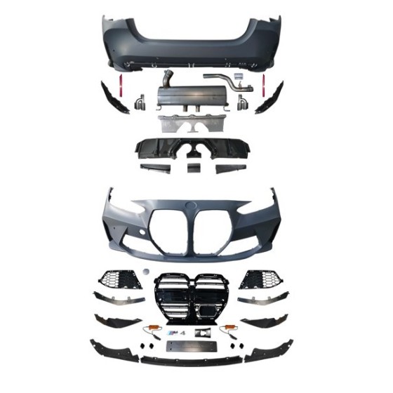 WENDER Body Kit G22 2b2-ortadançıkış, Panj-lu - / / / M4 (G82) Style - OEM 222202 ürün görseli