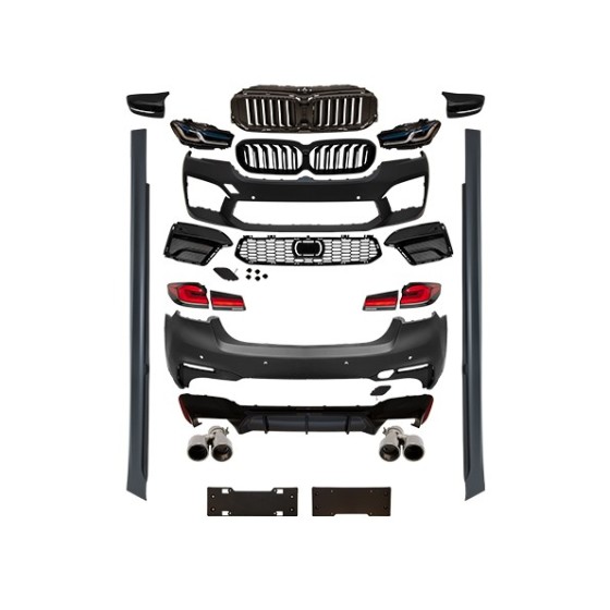 WENDER Far - Body Kit G30 Pdcli:ön / Arka, 2b2-çıkış, Mrşp-li, Panj-lu, Egz.uçlu, Far / Stop, Ayna Kapakları - / / / M5 (F90-lci) Style - OEM 2302200 ürün görseli