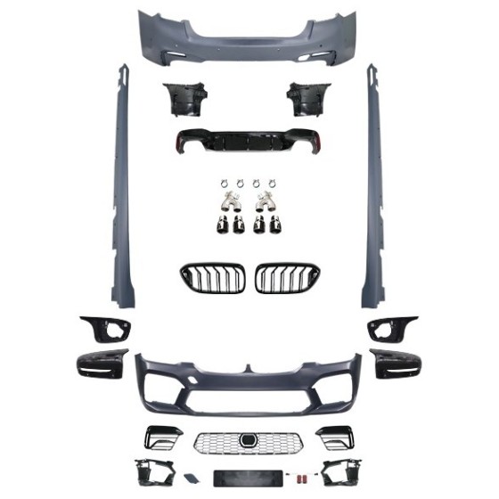 WENDER Ayna - Body Kit G30-lci Pdcli:arka, 2b2-çıkış, Mrşp-li, Panj-lu, Egz.uçlu, Ayna Kapakları - / / / M5 (F90-lci) Style- 2020 - OEM 2302210 ürün görseli