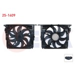 VEKA Fan Motoru - Bmw Fan Motoru Davlumbazli Tekli (850w) 5 Serisi (F10) 520 D - 525 D - 530 D 2010- / 7 Serisi (F01, F02, F03, F04) 730 D - 750 I 2009 - Kod 25-1409 - OEM 17414578976
