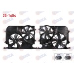 VEKA Fan Motoru - (Su+klima) Davlumbazli Ciftli Chevrolet Captiva (C100) 2.0 D 2006-2012 - Kod 25-1604 - OEM 4805185