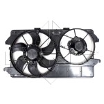 VEKA Fan Motoru - SU Radyatoru Davlumbazli Tekli Fan Ford Transit Ford Connect 1.8 TDCI AC- 2002-2013 - Kod 25-1906 - OEM 4T168C607KC